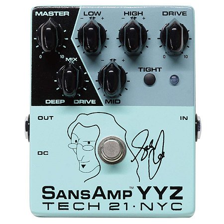 Tech 21 Geddy Lee Signature Sansamp Yyz