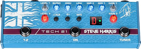 Tech 21 Steve Harris Sh1 Signature Sansamp