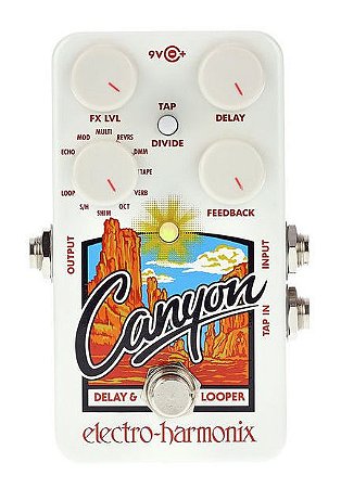 Pedal Ehx Canyon Delay And Looper Electro Harmonix