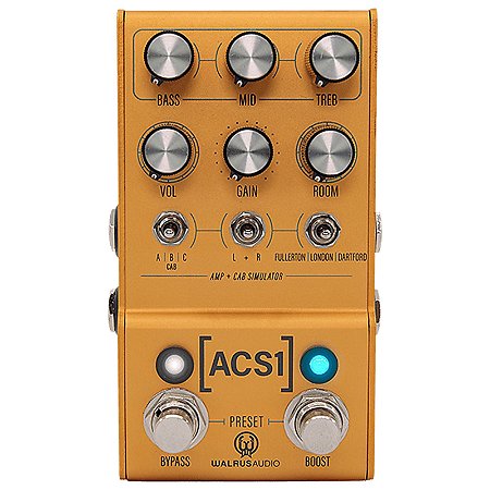 Pedal ACS1 Walrus Audio Mako Series Amp & Cab Simulator