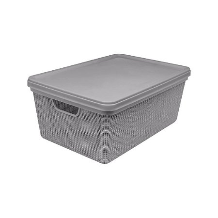 CAIXA JUTA C/ TAMPA 5L CORES
