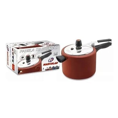PANELA PRESSAO 4,5L CEREJA