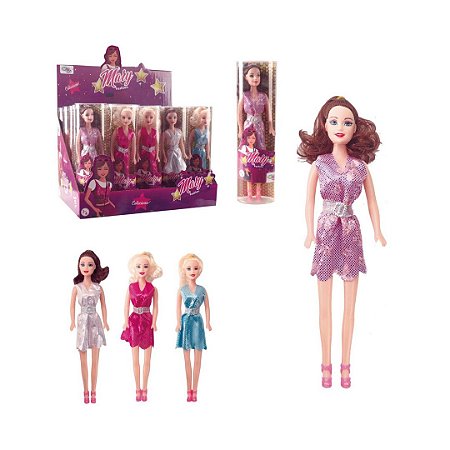 BONECA TUBO DISPLAY 25PCS MARY FASHION