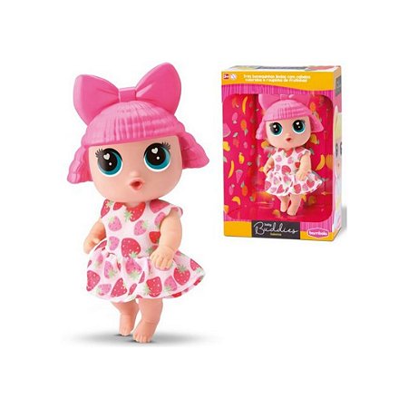 BONECA BABY BUDDIES MORANGO 695
