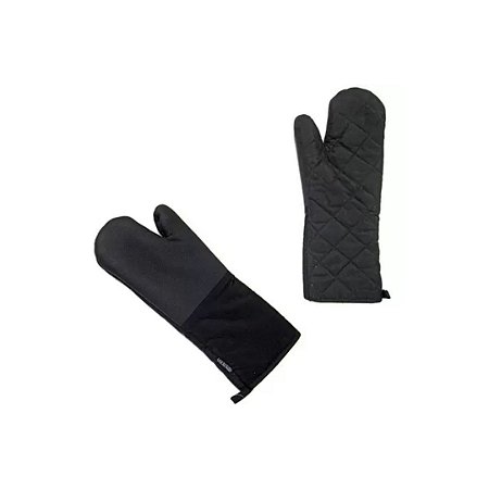 LUVA DE SILICONE NEOPRENE LONGA PRETA 35CM 3634