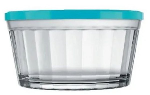 TIGELA BOWL AMERICANO C/ TP PLASTICA 350ML