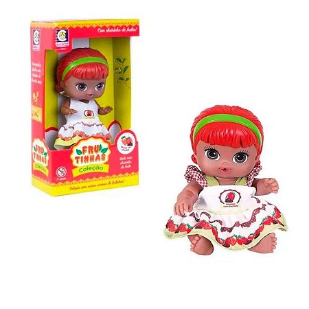BONECA COLECAO FRUTINHAS M CHOCOLATE 2308
