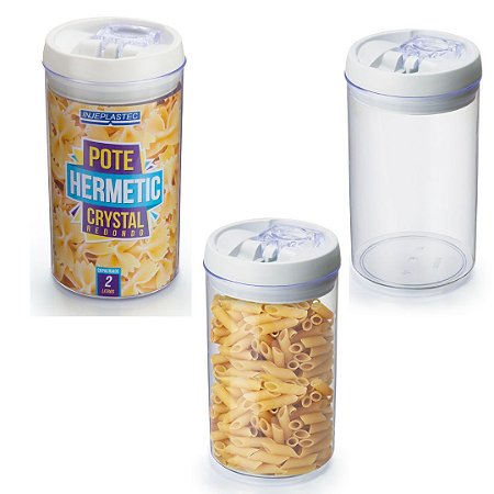 POTE HERMETIC CRYSTAL REDONDO GRANDE