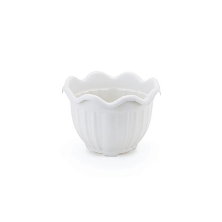 VASO FLOR REDONDO MEDIO MARMORE