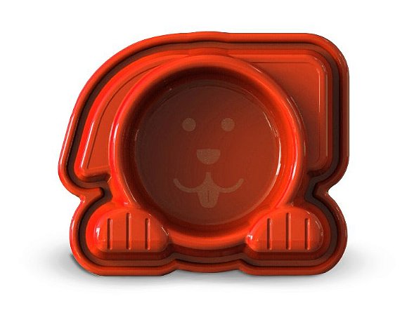 COMED DOG FACE ANTI-FORMIGA VERMELHO