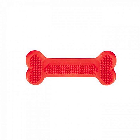 OSSO MASS DENTAL FLEX MED 15,5CM VERM