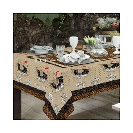 TOALHA RETANGULAR 1,40 X 2,10M LINHAO GOURMET