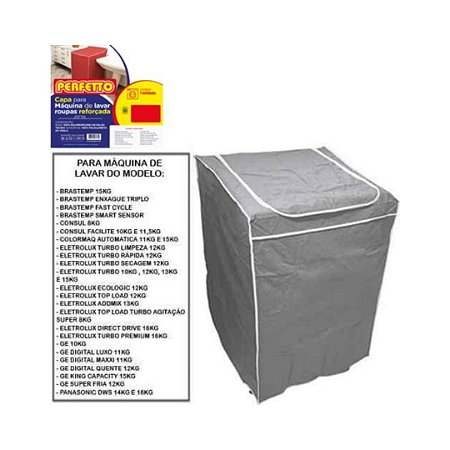 CAPA P/ MAQUINA DE LAVAR REFORCADA P