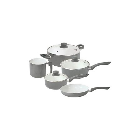 JG PANELAS EM ALUMINIO C REVESTIMENTO CERAMICO 5 PCS CINZA