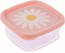 POTE CLIC DEC QUADRADO 500ML ROSA PASTEL