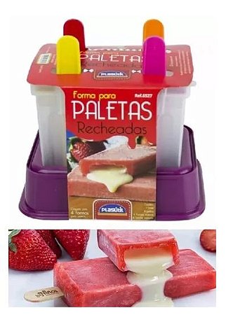 FORMAS P/ PALETAS RECHEADAS 4UN