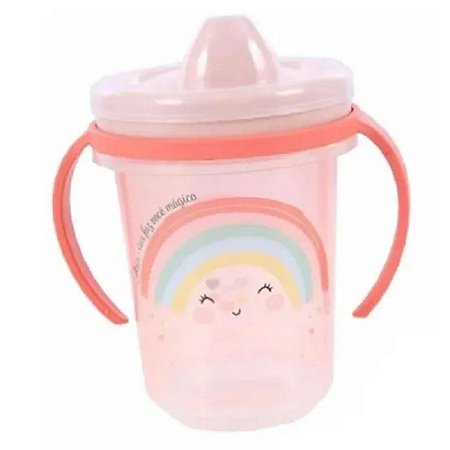 CANECA TRIO DEC C/ ALCA ARCO-IRIS 330ML