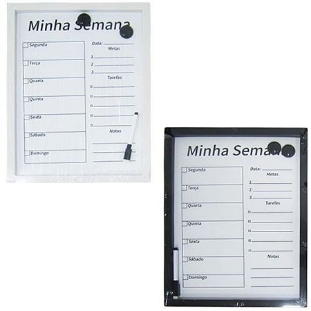 LOUSA MAGNETICA DE METAL COM PVC