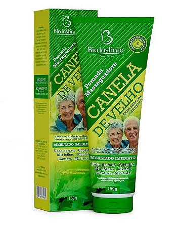 Pomada Massageadora CANELA DE VELHO - 150g