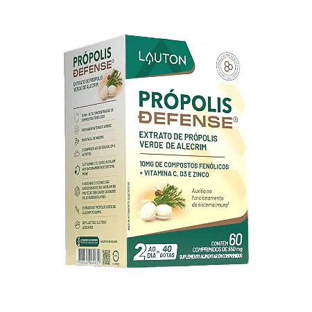 PROPOLIS DEFENSE LAUTON 60 COMPRIMIDOS