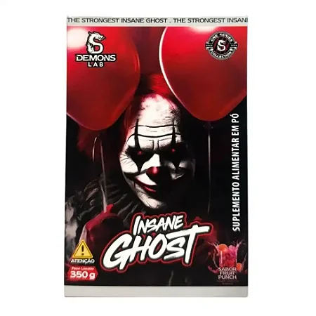 PRÉ-TREINO Insane Ghost 350g - Demons Lab