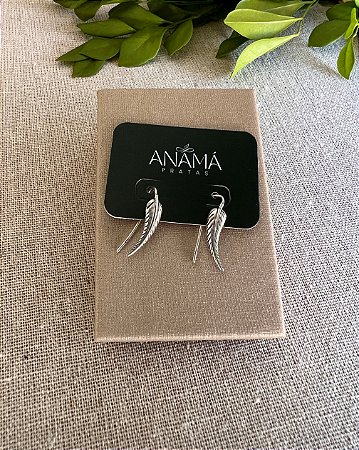 Brinco Par Ear Cuff Folha
