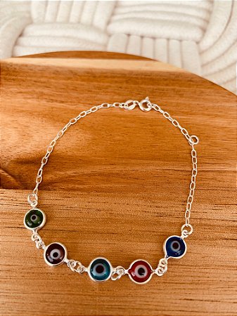 Pulseira Olho Grego Colors