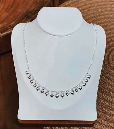 Choker Corações Pêndulo