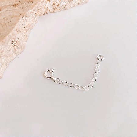 Extensor de Corrente ou Pulseira com Fecho 4cm