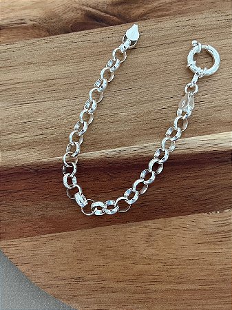Pulseira Elo Português Fecho Boia