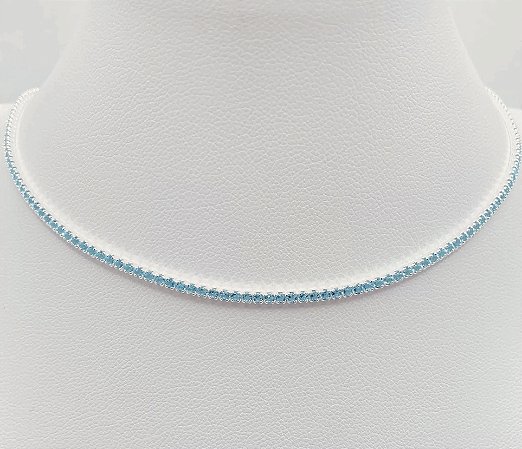 Colar Choker Riviera Turmalina