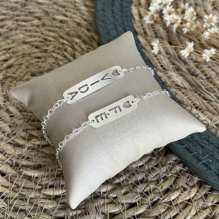 Pulseira chapinha Fé
