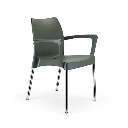 Poltrona Cadeira Sec Line Preta