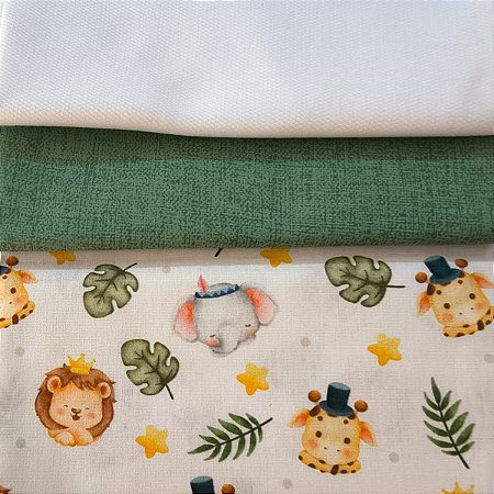 KIT 135 - 3 PEÇAS -(Com Fustão) - CADA PEÇA MEDE 25 CM X 150 CM