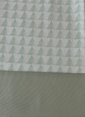 KIT 143 - 2 PEÇAS  - (VERDE) - CADA PEÇA MEDE 30 CM X 150 CM