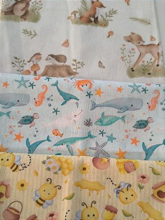 KIT 158 - 3 PEÇAS - CADA PEÇA MEDE 15 CM X 150 CM