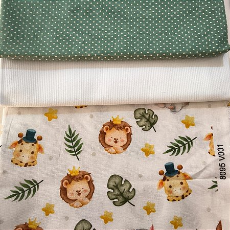 KIT 160 - 3 PEÇAS - (Com Fustão)- CADA PEÇA MEDE 25 CM X 150 CM