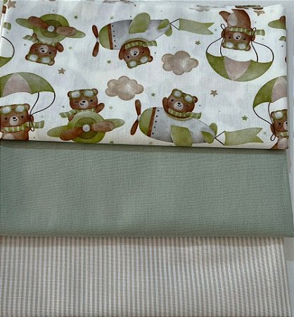 KIT 367 - 3 PEÇAS - CADA PEÇA MEDE 20 CM X 150 CM