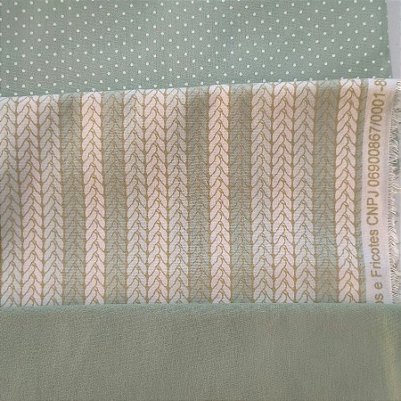 KIT 261 - 3 PEÇAS - CADA PEÇA MEDE 20 CM X 150 CM