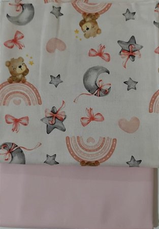 KIT 272 - 2 PEÇAS - (Com Percal) - CADA PEÇA MEDE 35 CM X 150 CM