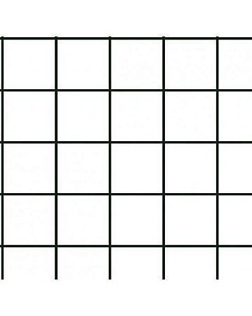 Tecido Tricoline Grid Branco - Tecidos Caldeira - 50 x 150 cm