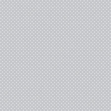 Tecido Tricoline Mini Poá Fundo Cinza - Peripan - 50 x 150 cm