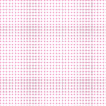 Tecido Tricoline Xadrez Branco e Rosa - Fabricart - 50 x 150 cm