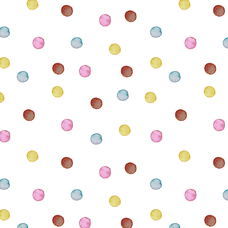 Tecido Tricoline Estampa Digital Confete (circo) - Coleção Doce Infância - Peripan - 50 x 150 cm