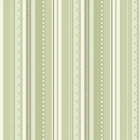 Tecido Tricoline Listrado First Toys Menta - Fuxicos e Fricotes - 50 x 150 cm