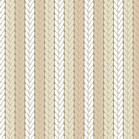 Tecido Tricoline Tricô Bege - Fuxicos e Fricotes - 50 x 150 cm