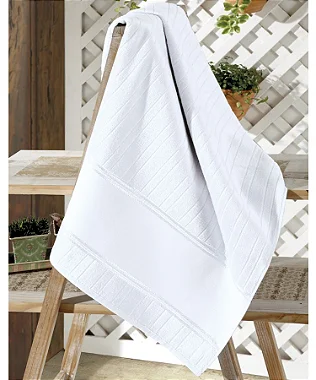 Toalha Dohler Velour p/ Pintura e Bordado Artesanalle - Lavabo - 30x45 cm - Cor Branco