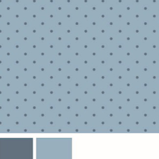 Tecido Tricoline Mini Poá Tom Tom Azul Niágara - Tecidos Caldeira - 50 x 150 cm