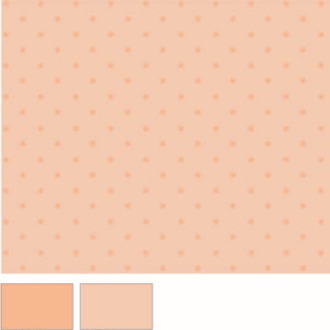 Tecido Tricoline Mini Poá Tom Tom Pêssego - Tecidos Caldeira - 50 x 150 cm