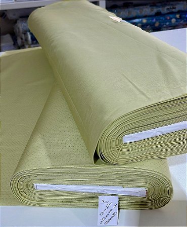 Tecido Tricoline Liso Verde (Vitamina de Abacate) - Tecidos Caldeira - 50 x 150 cm